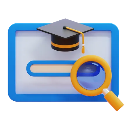 MAGNIFYING GLASS  3D Icon