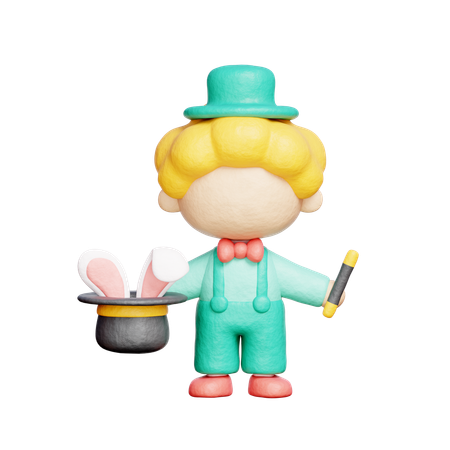 Mago  3D Icon