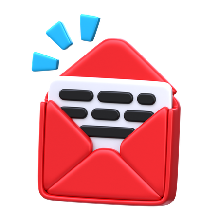 Mail  3D Icon