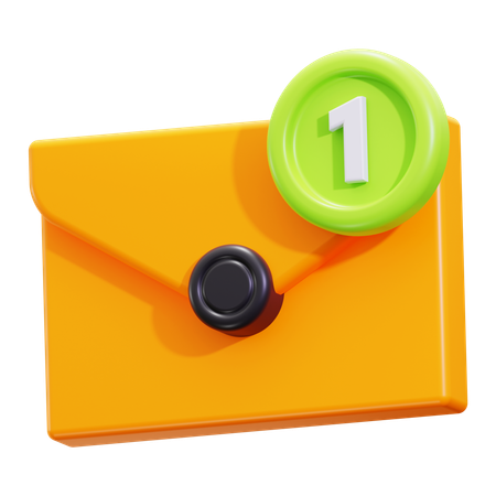 Mail  3D Icon