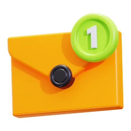 Mail  3D Icon