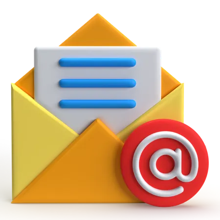 Mail  3D Icon