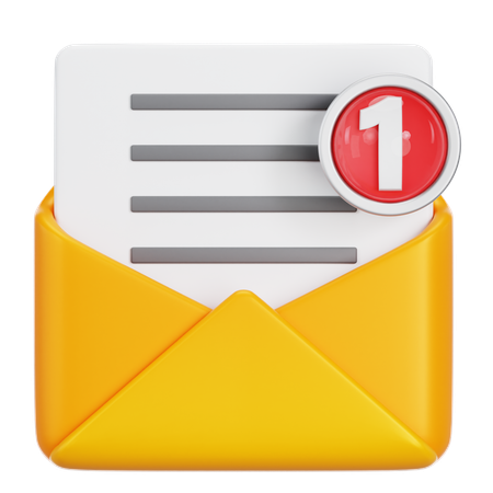 Mail  3D Icon
