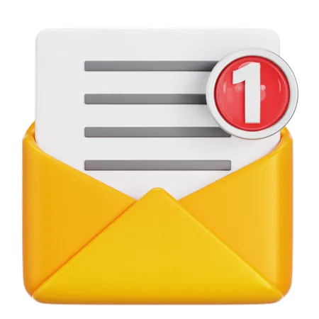 Mail  3D Icon