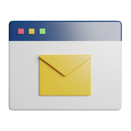 Mail  3D Icon