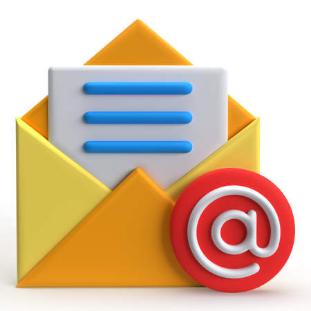 Mail  3D Icon