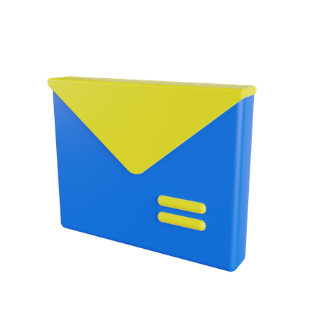 Mail  3D Icon