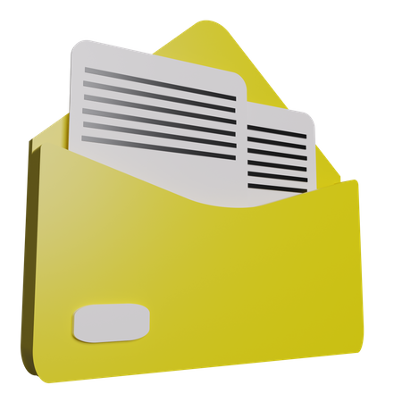 Mail  3D Icon