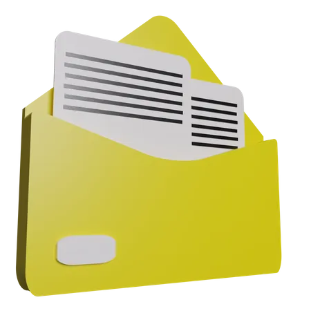 Mail  3D Icon