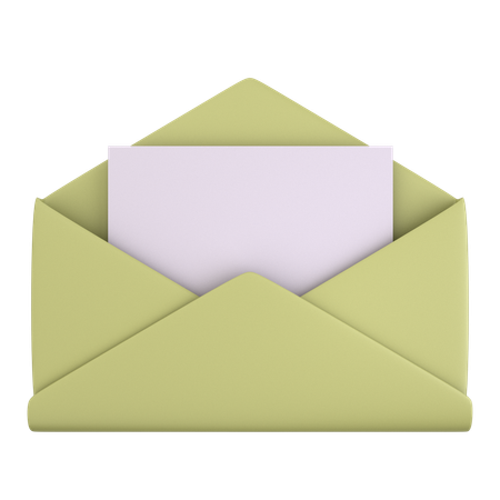 Mail  3D Icon