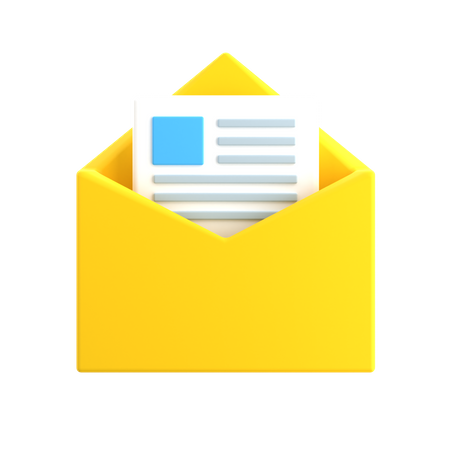 Mail  3D Icon