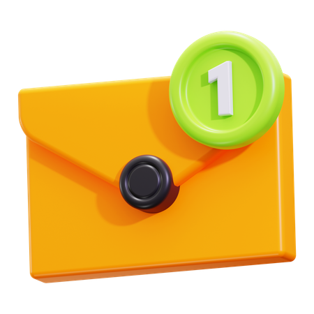 Mail  3D Icon