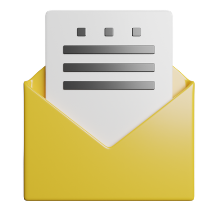 Mail  3D Icon