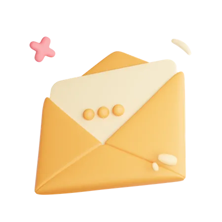 Mail  3D Icon