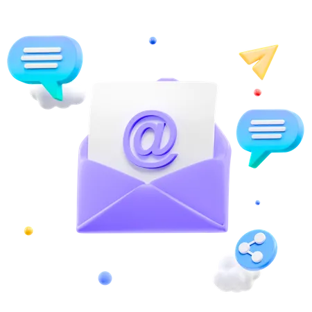 Mail  3D Icon