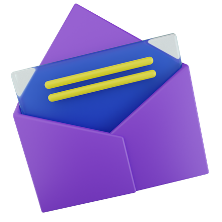 Mail  3D Icon