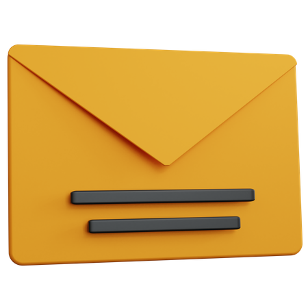 Mail  3D Icon