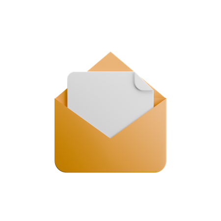 Mail  3D Icon