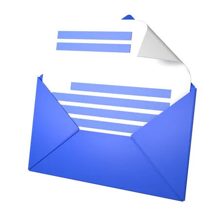 Mail  3D Icon
