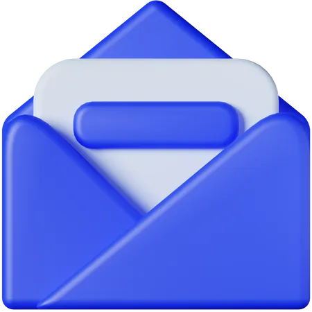 Mail Message 3 D Icon 3D Icon