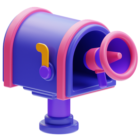 Mail ads  3D Icon