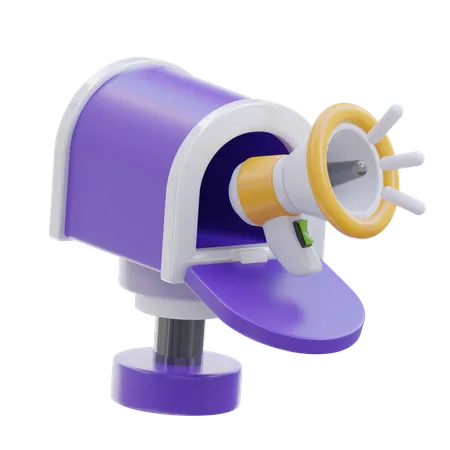 Mail-Anzeigen  3D Icon