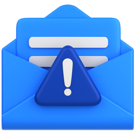 E-Mail-Benachrichtigung  3D Icon