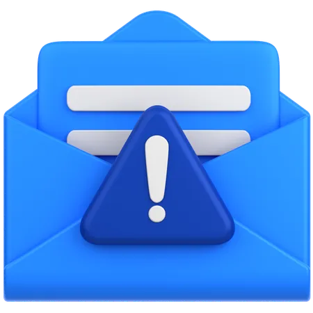 E-Mail-Benachrichtigung  3D Icon