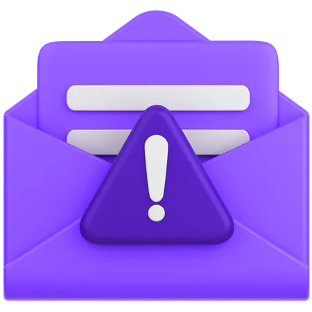 E-Mail-Benachrichtigung  3D Icon