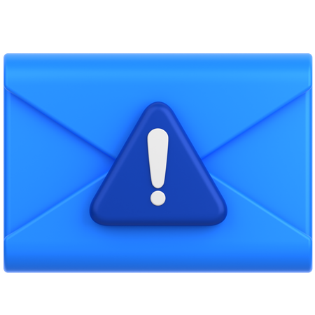 Mail Alert  3D Icon