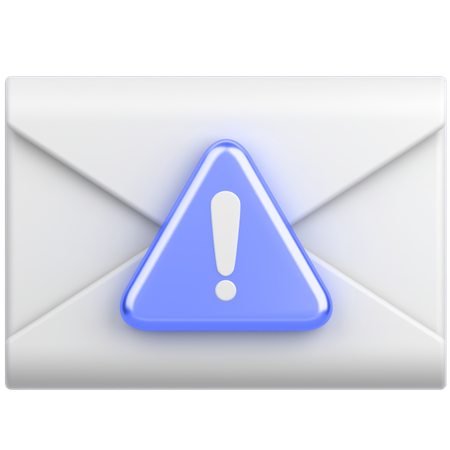 Mail Alert  3D Icon