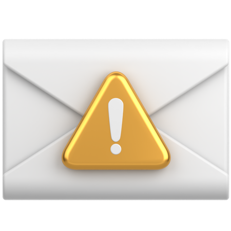 Mail Alert  3D Icon