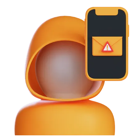 Mail Alert  3D Icon