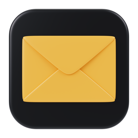 Mail App  3D Icon