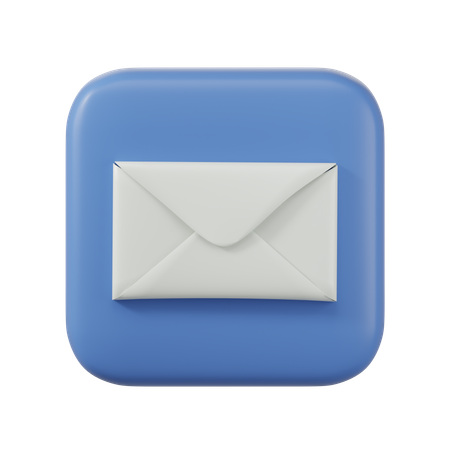 Mail App  3D Icon