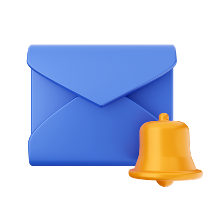 E-Mail-Benachrichtigung  3D Icon