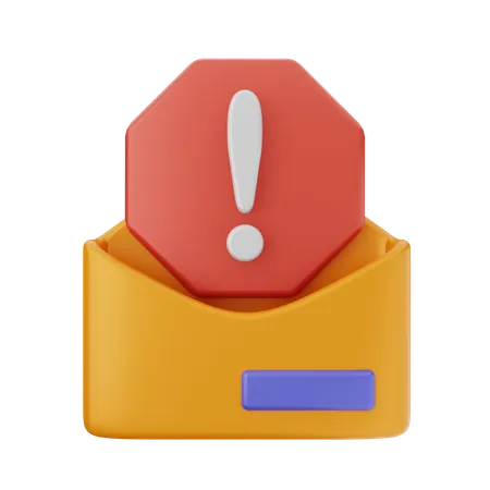 Mail-Bericht  3D Icon