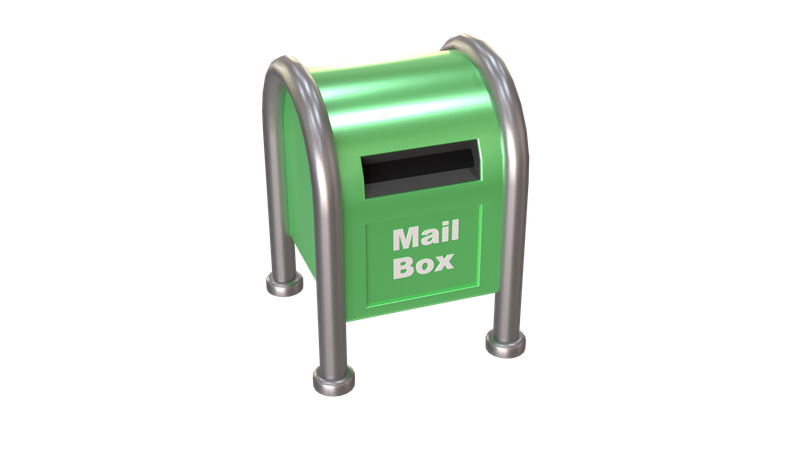 우편함  3D Icon