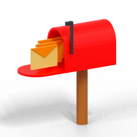 Mail Box  3D Icon