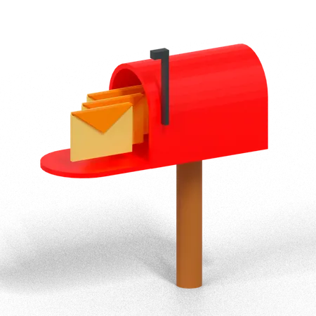 Mail Box  3D Icon