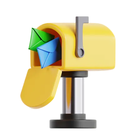 Mail Box  3D Icon