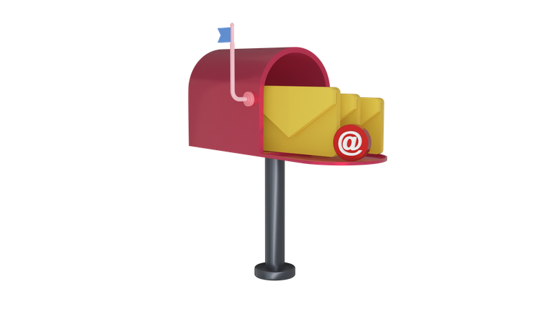 Mail Box  3D Icon