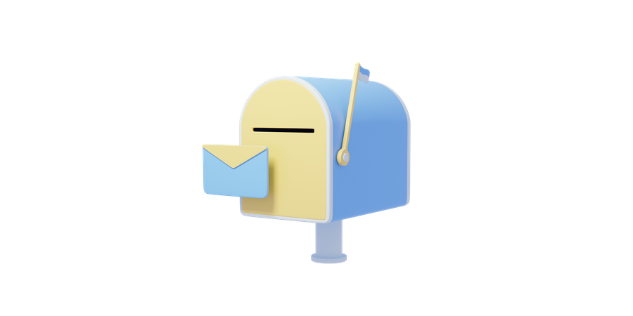 Mail Box  3D Icon