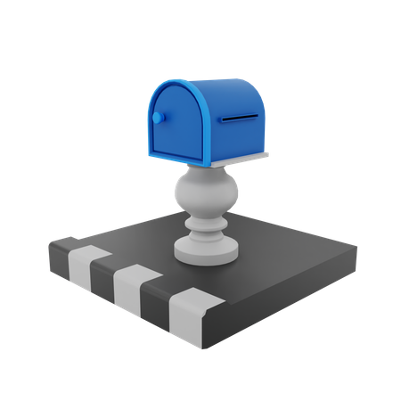 Mail Box  3D Illustration