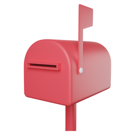 Mail Box 3D Illustration