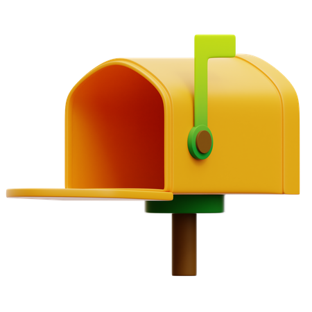 Mail Box 3D Illustration