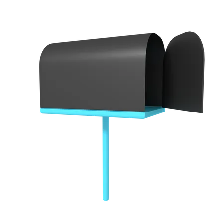 3 D Icon Of Mailbox 3D Icon