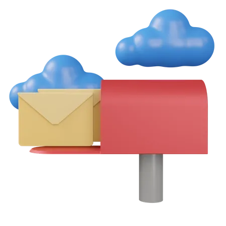 Mailbox 3 D Icon Illustration 3D Icon