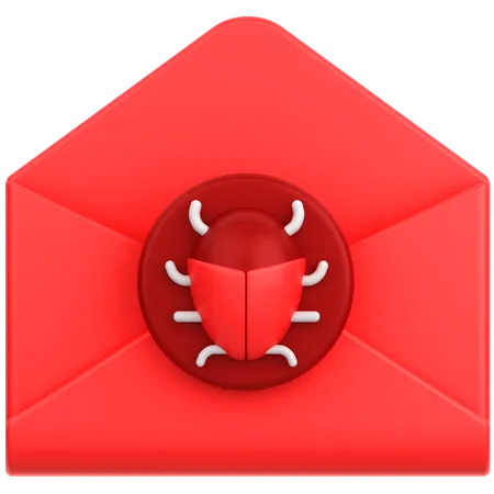 Mail-Fehler  3D Icon