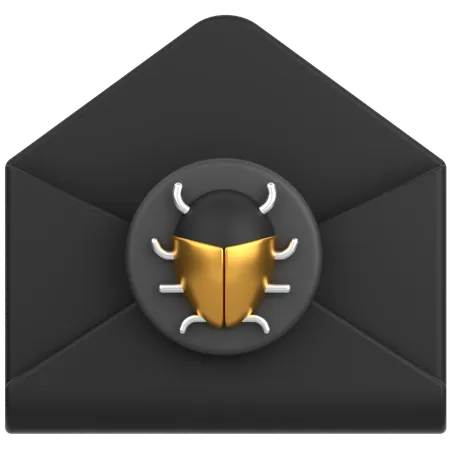 Mail-Fehler  3D Icon